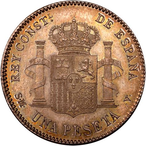 Spain Peseta KM 721 Prices & Values | NGC