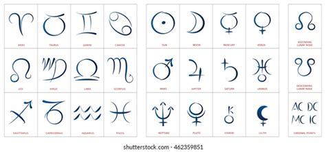 85,466 Astrological Symbols Of Planets Images, Stock Photos & Vectors ...