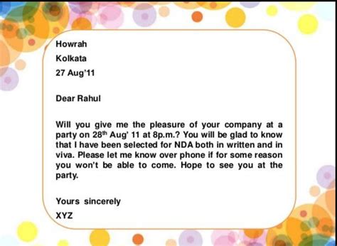 Contoh Invitation Letter