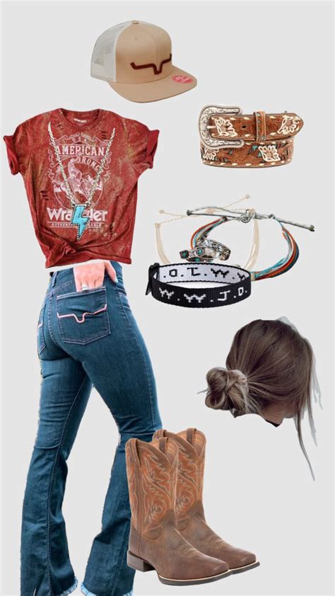 #country#outfit Country Girl Style Outfits, Western Girl Outfits, Cute ...