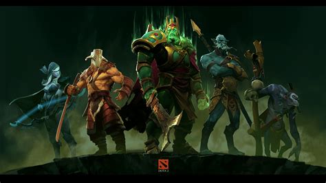 ArtStation - dota2 fanart my favorite heros 01