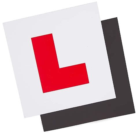 Fully Magnetic DVLA Approved Learner L Plates Car