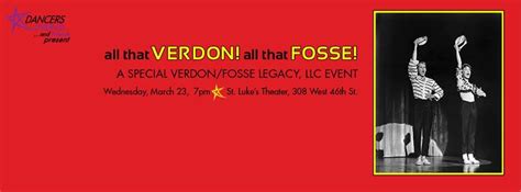 "All That Verdon! All That Fosse!" event with Dancers over 40 — The ...