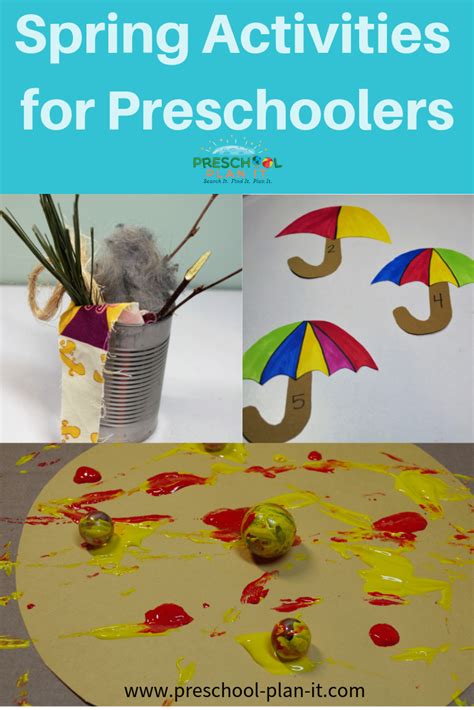 Spring Activities Theme for Preschool