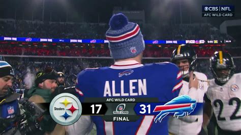 Bills vs. Steelers game highlights | NFL Playoffs