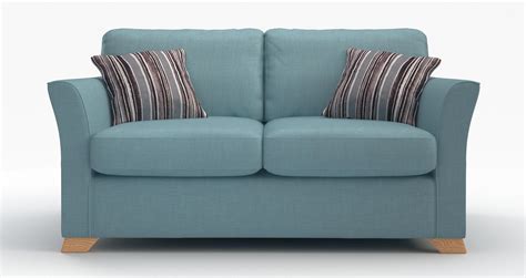 DFS Zuma Sky Blue Fabric Range - 3 Seater, 2 Str, Sofa Bed, Armchair or Stool | eBay