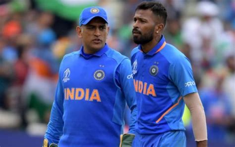 Hardik Pandya reveals the advice that MS Dhoni gave to him during the early days of his ...