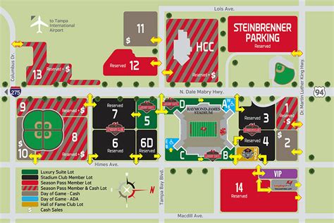 Raymond James Stadium Parking Map – Verjaardag Vrouw 2020