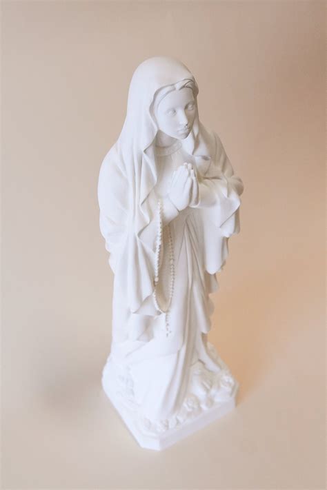 24" Our Lady of Lourdes Statue – The Catholic Store