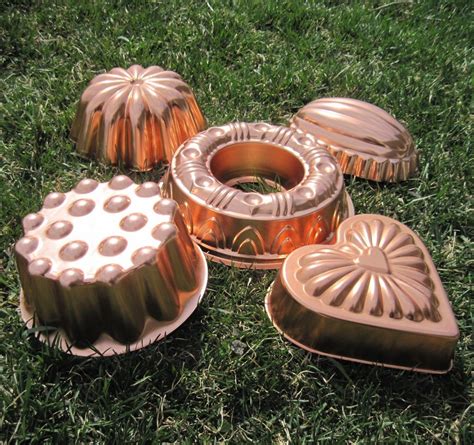 Vintage Jello Molds Copper Kitchen Molds Instant Collection | Etsy