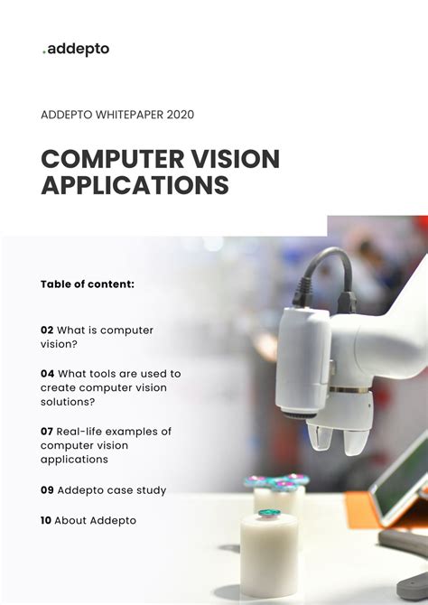 Computer vision applications - Addepto