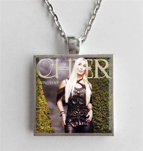 Cher - Living Proof - Album Cover Art Pendant Necklace – Hollee