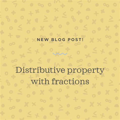 How to use the distributive property with fractions — Krista King Math | Online math help