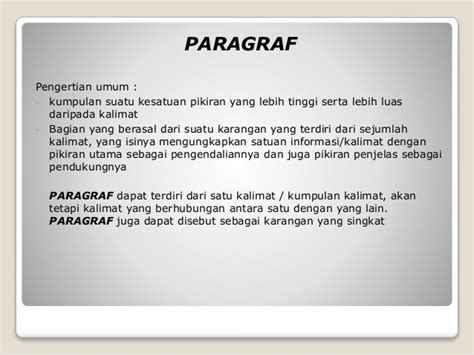 Bahasa Indonesia Paragraf Narasi