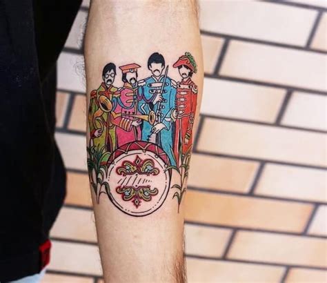 The Beatles tattoo by Vinicius Menoli | Post 27071 | Beatles tattoos ...