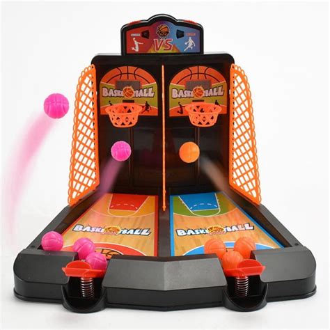 Basketball Shooting Game Toy, 2-Player Desktop Table Basketball Games Classic Arcade Games ...