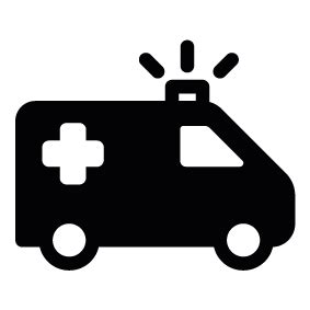 Ambulance clipart silhouette, Ambulance silhouette Transparent FREE for ...