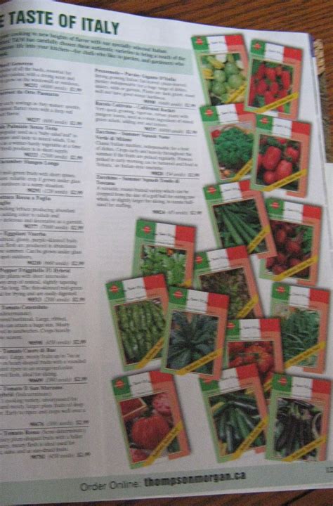 LIVING THE GARDENING LIFE: Thompson & Morgan Seed Catalogue Arrives!