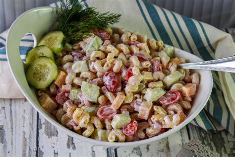 Ranch Pasta Salad | Recipe | Ranch pasta, Ranch pasta salad, Pasta ...