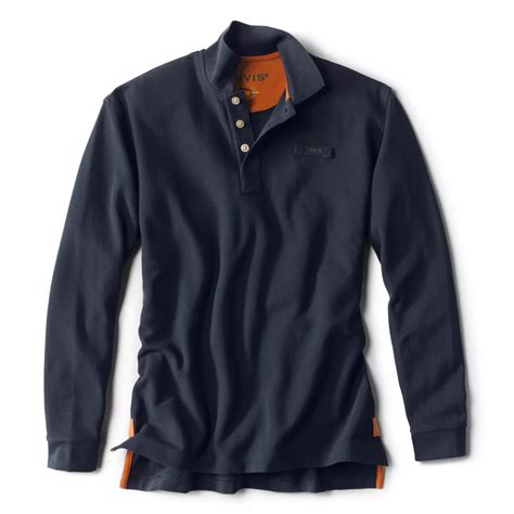 Long-Sleeved Orvis Signature Polo Shirt | Orvis