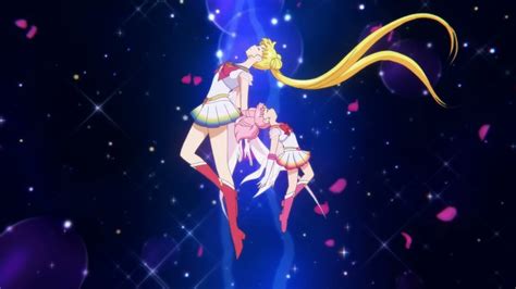 Sailor Moon Eternal Part 1 – Transformation Sequence – Super Sailor Moon and Super Sailor Chibi ...