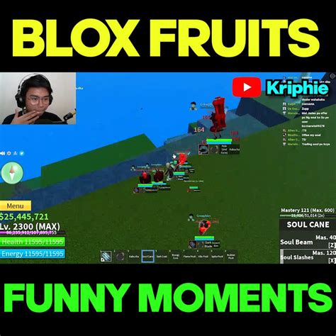 Blox Fruits Funny Moments | fruit | Blox Fruits Funny Moments | By Kriphie