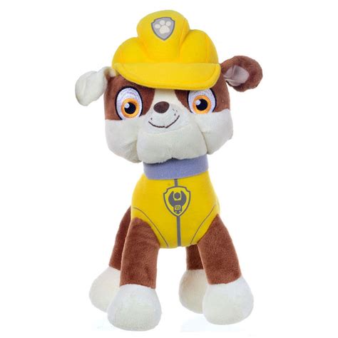 Paw Patrol 'Rubble' 27cm Plush Soft Toy 1000000080230