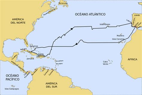 Arriba 72+ imagen mapa mental de los viajes de cristobal colon - Abzlocal.mx