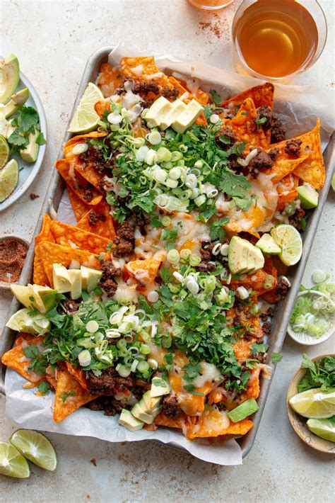 Easy Loaded Doritos Nachos with Beef - The Hearty Life