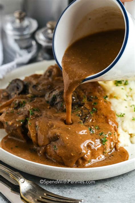 Crock Pot Pork Chops (with gravy) - Dine Ca