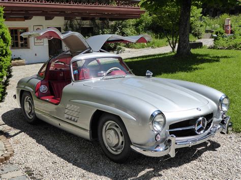 1955, Mercedes, Benz, 300sl, Gullwing, Luxury, Retro Wallpapers HD ...