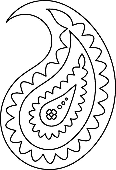 Black And White Paisley Border Clip Art - ClipArt Best