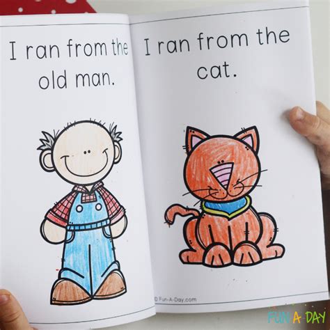 Gingerbread Man Printable Book for Preschoolers - Fun-A-Day!