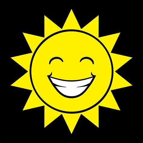 Cartoon Sun Pic : Happy Cartoon Sun Royalty Free Vector Image | Bodaswasuas