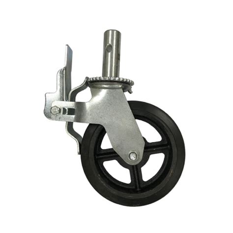 8" Caster Wheel C/W Brake | Grandhome Scaffold Enterprise