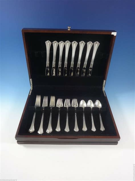 Eighteenth Century by Reed & Barton 18th Sterling Silver Flatware Set 32 Pieces - Etsy