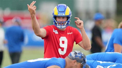 Rams QB Stafford 'right on track' to start Week 1 vs. Bills | Yardbarker