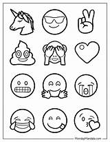20 Emoji Coloring Pages Free PDF Printables  Worksheets Library sketch template