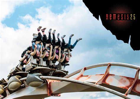 Celebrate 25 Years of Nemesis at Alton Towers as part of National Rollercoaster Day - Kip Hakes