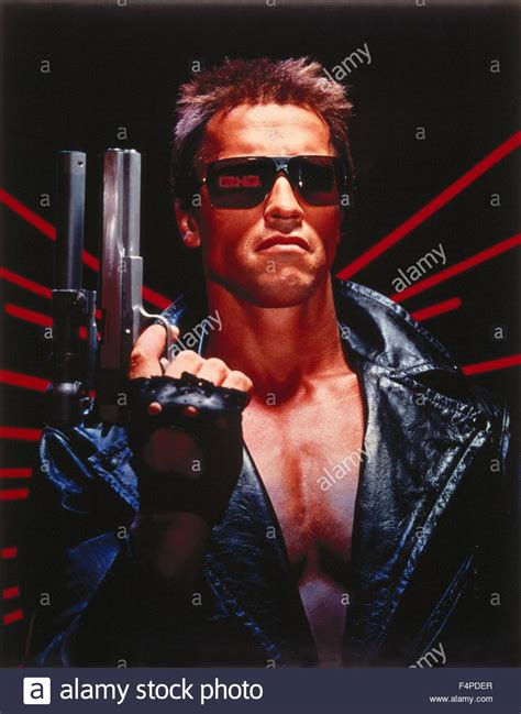 Arnold Schwarzenegger / The Terminator 1984 directed by James Cameron Stock Photo - Alamy