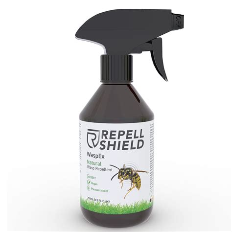 Buy RepellShieldWasp Repellent Spray and Wasp Nest Spray - 250ml - Wasp Deterrent Outdoor, Spray ...