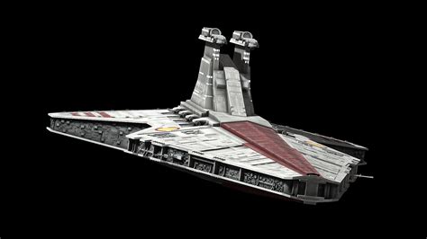 Venator-Class Star Destroyer - Download Free 3D model by A308 Digital ...