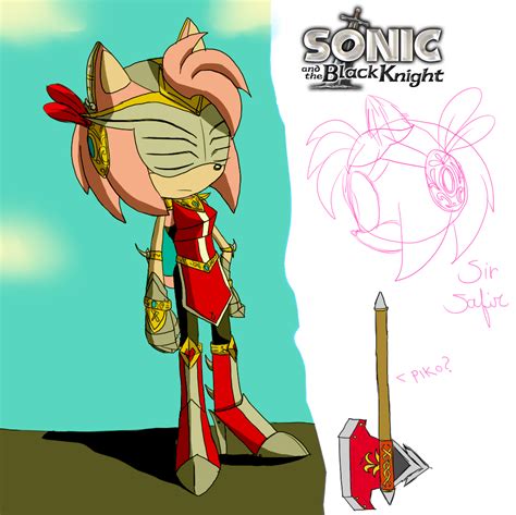 Amy Sonic and the black knight by HunterNinja70 on DeviantArt