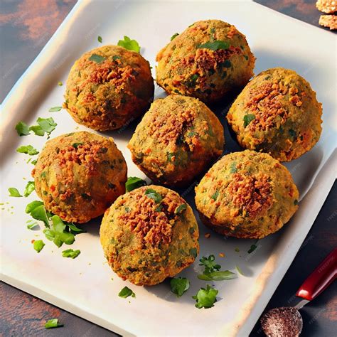 Premium AI Image | Taameya Falafel Popular Egyptian food