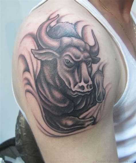 100 Excellent Zodiac Taurus Tattoos For Shoulder