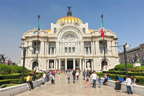 Mexico, Mexico City, Palace of Fine Arts Editorial Stock Photo - Image ...