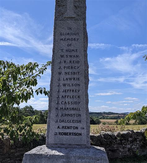 Cornhill On Tweed War Memorial: All You Need to Know