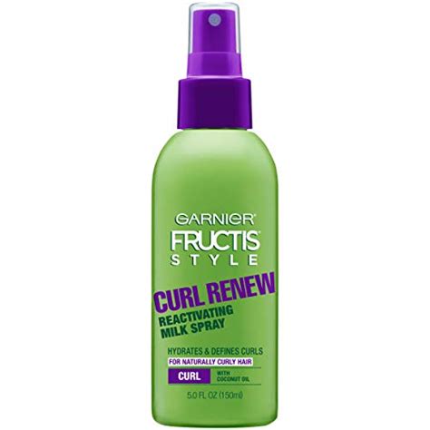 Garnier Fructis Style Curl Renew Reactivating Milk Spray For Curly Hair ...