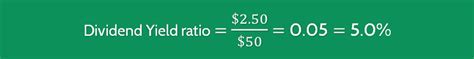 Dividend Yield Ratio | Formula | Calculator (Updated 2020)