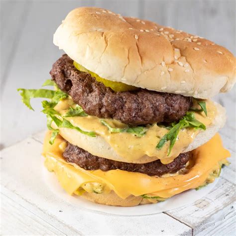 Big Mac: Copycat Burger Recipe | Bake It With Love